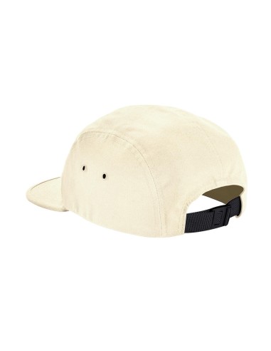 B-B654-Canvas 5 Panel Camper Cap